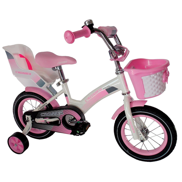 Велосипед для девочки Crosser Kids bike 14 Pink White | Быстрая ...