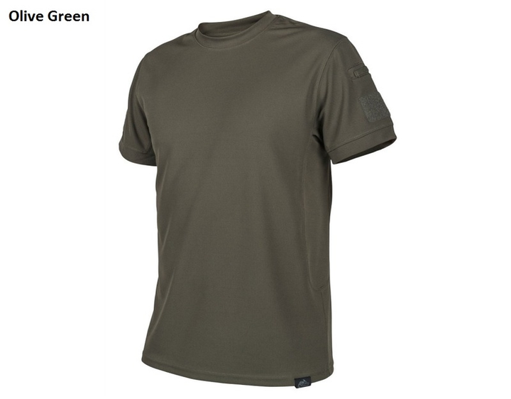 Тактическая футболка потовыводящая Helikon-Tex TACTICAL T-SHIRT TS-TTS-TC - TOPCOOL X-Large, Олива (Olive Green) - изображение 1