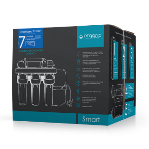 Organic Smart OSMO 7 система обратного осмоса с минерализатором и биоактиватором - изображение 2