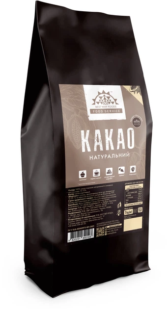 Какао Best Way натуральный 1 кг (4820251840103) - изображение 2