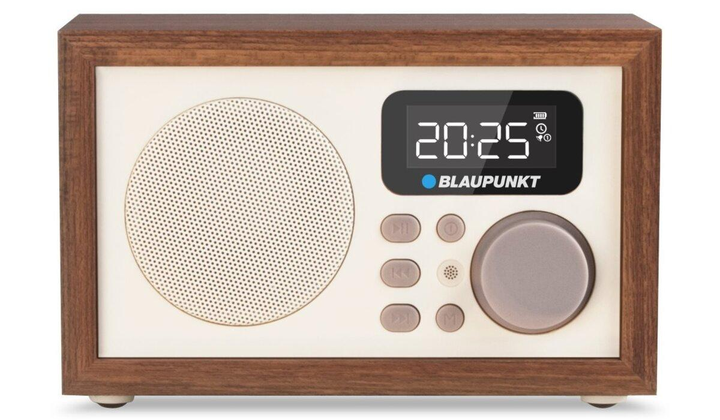 Радиоприемник Blaupunkt HR5BR Коричневый/Бежевый с ЖК-дисплеем и ...