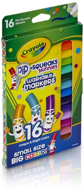 Crayola 16ct Pip Squeak Washable Markers