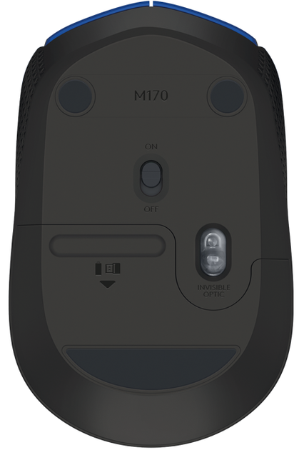 Миша Logitech Wireless Mouse M171 Blue (6275137) - изображение 3