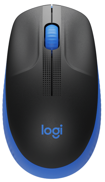 Миша Logitech M190 Full-size Wireless Blue (6617019) - Фото 1 Миша Logitech M190 Full-size Wireless Blue (6617019) - изображение 1