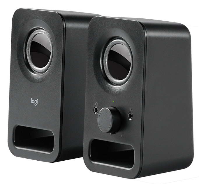 Комп'ютерна акустика Logitech Multimedia Speakers Z150 (чорний) 2.0 6 Вт - Фото 3 Комп'ютерна акустика Logitech Multimedia Speakers Z150 (чорний) 2.0 6 Вт - изображение 3