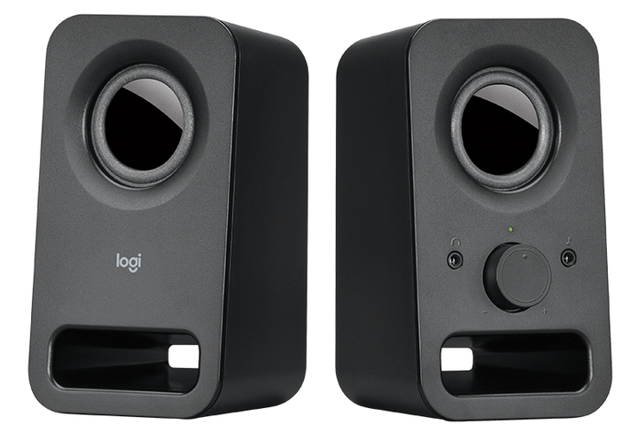 Комп'ютерна акустика Logitech Multimedia Speakers Z150 (чорний) 2.0 6 Вт - Фото 2 Комп'ютерна акустика Logitech Multimedia Speakers Z150 (чорний) 2.0 6 Вт - изображение 2