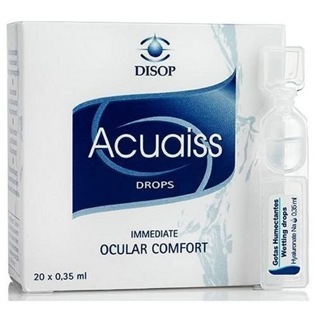 Очні Краплі Disop Acuaiss Drops Monodoses 0.35 мл - зображення 1