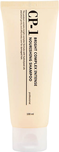 Акція на Безсульфатний протеїновий шампунь Esthetic House CP-1 Bright Complex Intense Nourishing Shampoo Відновлювальний з колагеном 100 мл (8809450011008/8809450013033) від Rozetka