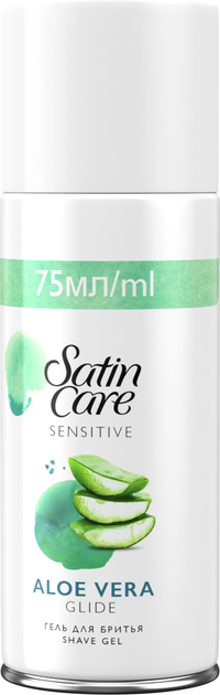 Гель для бритья Satin Care Sensitive для чувствительной кожи 75 мл ...
