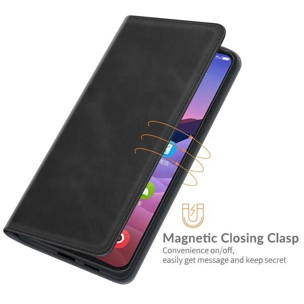 Чехол Deexe Core Wallet для ZTE Blade V2020 Smart - Black - Фото 6 Чехол Deexe Core Wallet для ZTE Blade V2020 Smart - Black - изображение 6