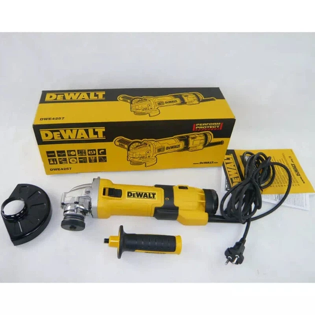 Кутова шліфмашина DeWalt DWE4257 (5035048645390) - зображення 7