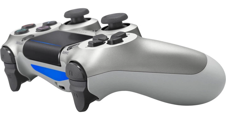 Проводной джойстик DoubleShock 4 PS 4 Silver (25156) – фото