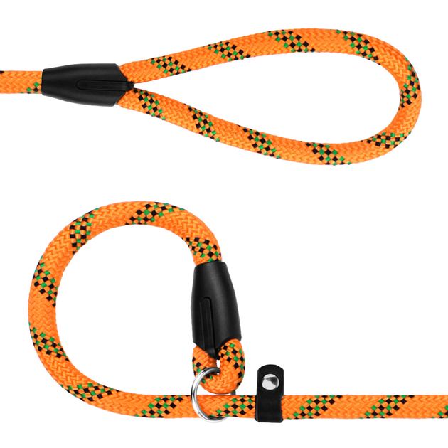 Поводок Удавка для Собак Bronzedog Active из Альпинистского Шнура ...