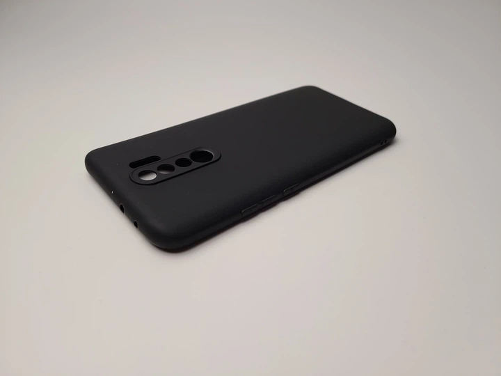 Чехол TPU Matte для Xiaomi Redmi 9 бампер черный - Фото 3 Чехол TPU Matte для Xiaomi Redmi 9 бампер черный - изображение 3