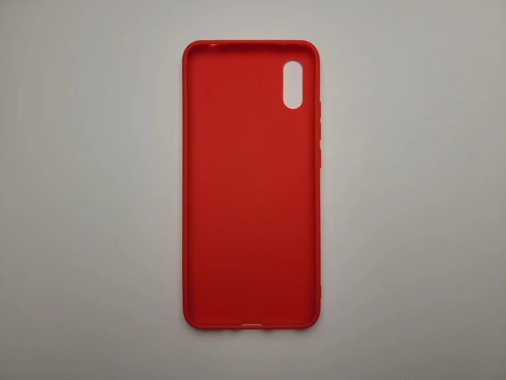 Чохол TPU Matte для Xiaomi Redmi 9A бампер червоний - Фото 2 Чохол TPU Matte для Xiaomi Redmi 9A бампер червоний - зображення 2