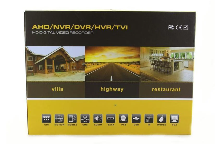 Видеорегистратор DVR регистратор 16 канальный UKC CAD 1216 AHD - изображение 3