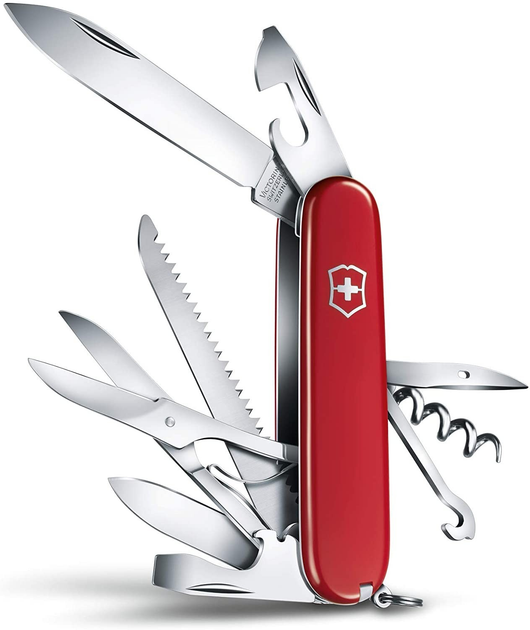 Швейцарський кишеньковий ніж Victorinox Swiss Army Huntsman Червоний (4001666) - зображення 1