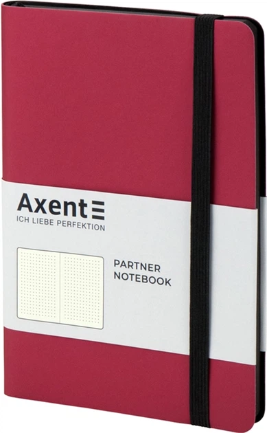 Записная книга Axent Partner Soft 125х195 мм в точку 96 листов Красная (8310-05-A) - изображение 2
