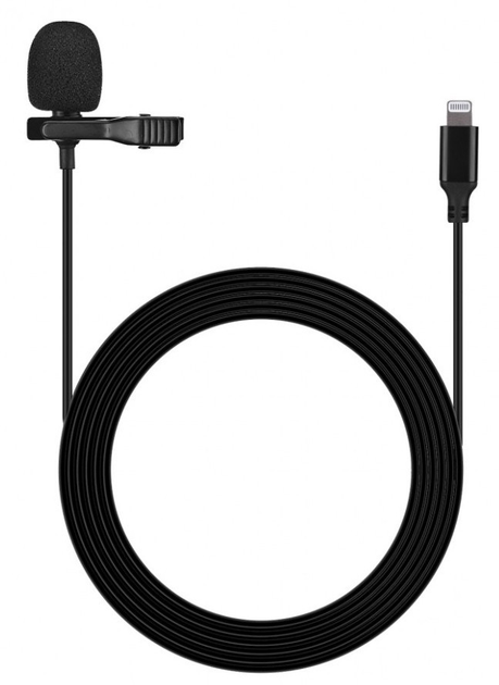 Петличный микрофон Lavalier Lightning для Iphone, петличка для айфон ...