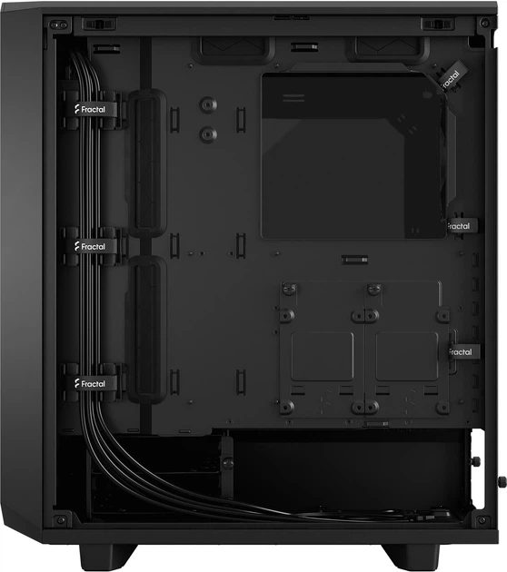 Корпус Fractal Design Meshify 2 Compact Dark Tempered Glass Black (FD-C-MES2C-02) - зображення 13