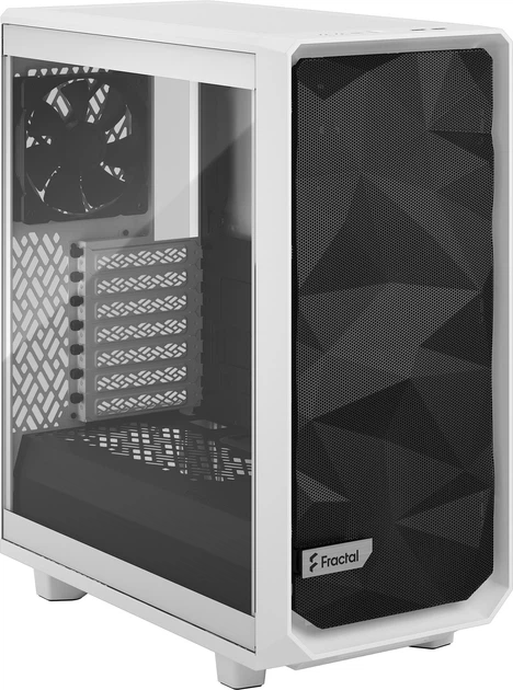Obudowa Fractal Design Meshify 2 Compact Clear Tempered Glass White (FD-C-MES2C-05) - Zdjęcie 3 Obudowa Fractal Design Meshify 2 Compact Clear Tempered Glass White (FD-C-MES2C-05) - obraz 3