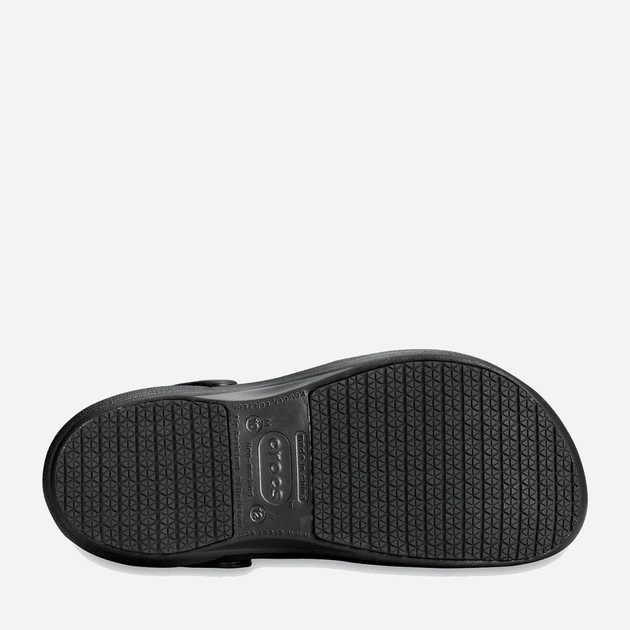 Chodaki męskie Crocs Bistro 10075-001-M9 42-43 27 cm Czarne (883503071148_1) - obraz 6