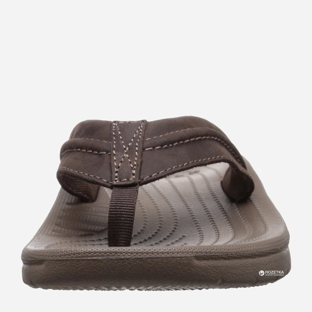 Klapki japonki męskie Crocs Yukon Mesa Flip M 202594-23B-M12 46-47 28.8 cm Brązowe (887350750324) - obraz 3