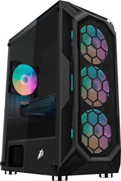 Корпус 1stPlayer X6-3G6P-1G6 Black - изображение 1