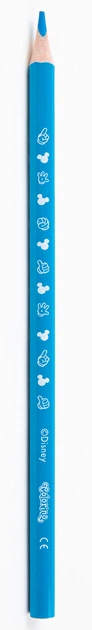 Олівці кольорові Patio Colorino Mickey + точилка 13 кольорів 12 шт (89847PTR) (5907620189847) - зображення 3
