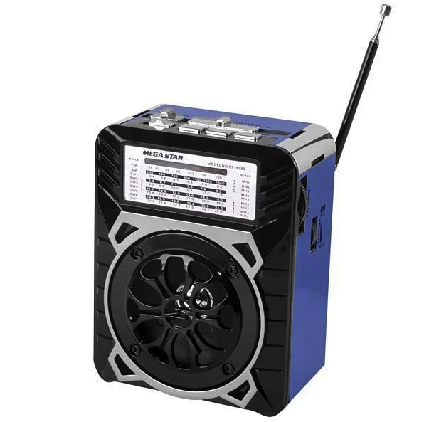Радиоприемник Golon RX-9133 SD/USB с фонарем - Фото 1 Радиоприемник Golon RX-9133 SD/USB с фонарем - зображення 1