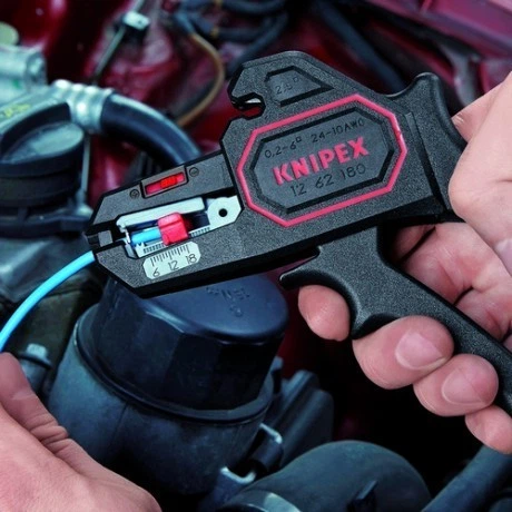 Автоматический инструмент для удаления изоляции KNIPEX (12 62 180) NEW - изображение 2
