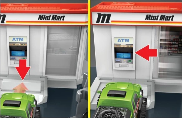 Ігровий набір Matchbox Справжні пригоди Заправка (GVY84) - зображення 5