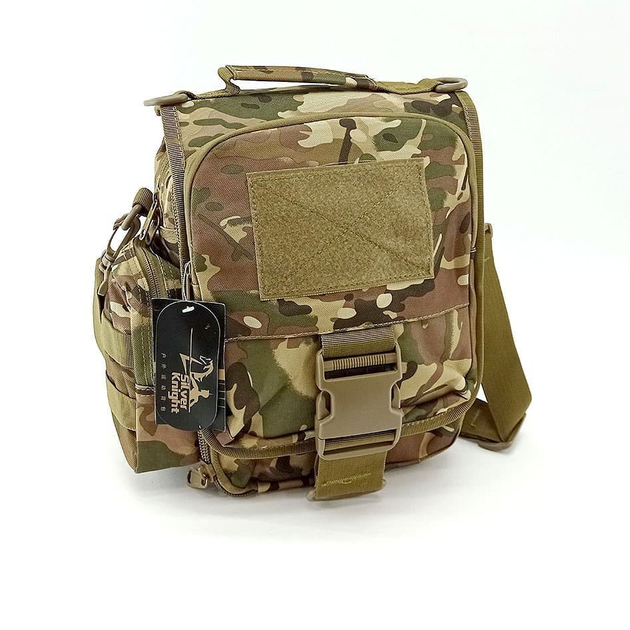 Тактическая сумка Silver Knight наплечная с системой M.O.L.L.E Multicam (170-mult) - изображение 1