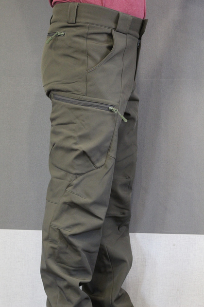 Тактические штаны Tactic softshell Urban Оливковый размер XS (su002-xs) - изображение 2