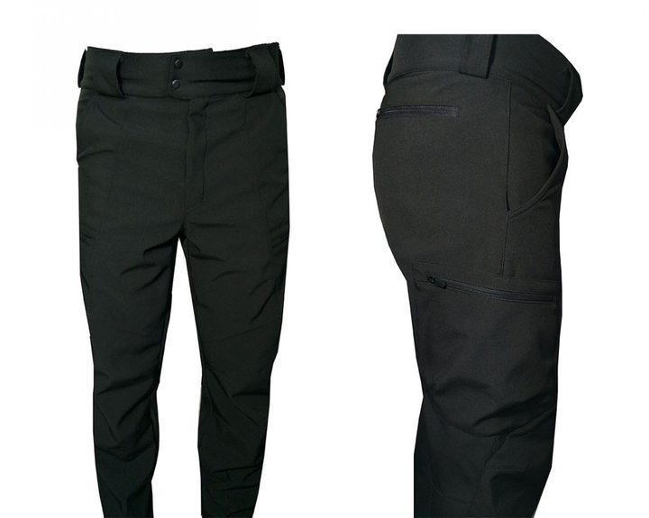 Тактические штаны Tactic softshell Urban Черный размер S (su001-s) - изображение 1