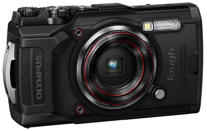 Цифрова камера Olympus TG-6 Black (Waterproof - 15m; GPS; 4K; Wi-Fi) (6500897) - зображення 5