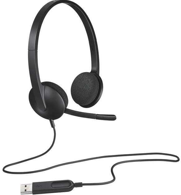 Гарнітура Logitech Stereo Headset H340 (5990386) - зображення 4