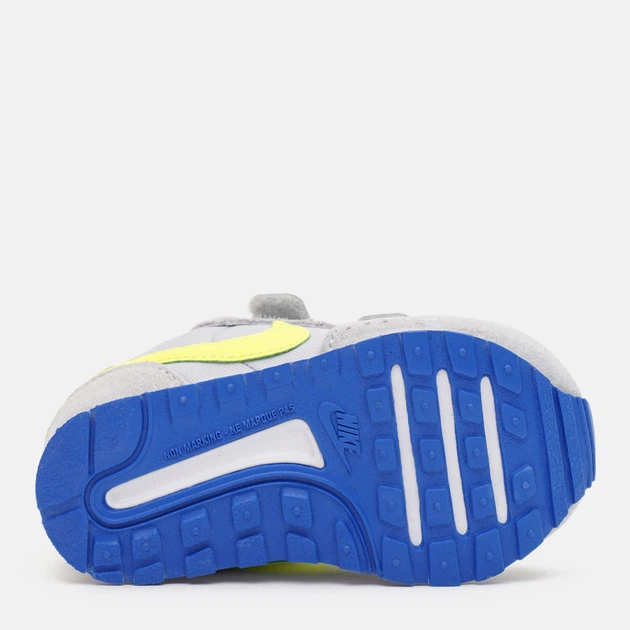 Sneakersy chłopięce na rzepy Nike Md Valiant TDV CN8560-015 21 Szare (194957371471) - obraz 5
