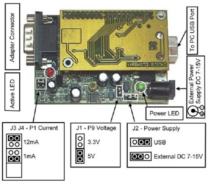 Программатор UPA-USB v.1.3