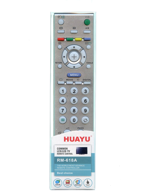 Пульт HUAYU RM-618A для телевизоров SONY (1754) - изображение 3