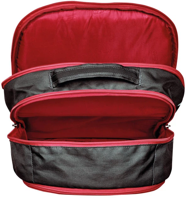Рюкзак шкільний Herlitz Ultimate Black Red чорний (4008110256962) - зображення 5