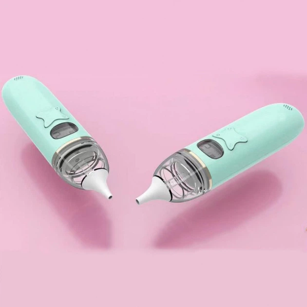 Назальний аспіратор / соплевідсмоктувач електронний з музикою BabyHappy FY-B201 blue - зображення 2