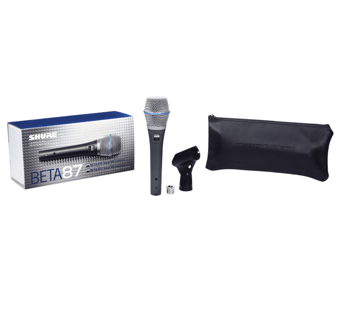 Микрофон Shure Beta 87A - Фото 4 Микрофон Shure Beta 87A - изображение 4
