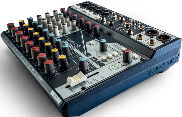 Мікшерний пульт Soundcraft Notepad 12FX – фото, відгуки