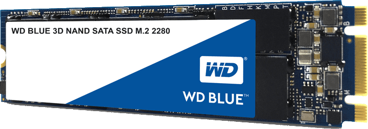 SSD накопичувач WD SSD 250GB Blue M. 2 TLC (WDS250G2B0B) - зображення 2