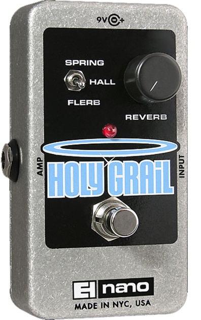 ELECTRO-HARMONIX (エレハモ）HOLY GRAIL Педаль ефектів ELECTRO-HARMONIX Holy Grail