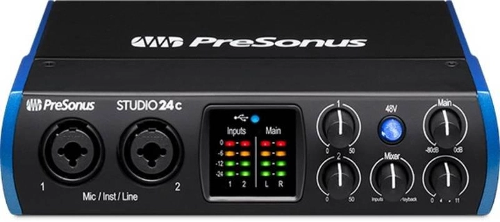 Звуковая карта и интерфейс PRESONUS Studio 24c 96100 - изображение 2