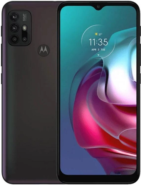 Мобильный телефон Motorola G30 6/128GB Dark Pearl (789438) - изображение 1