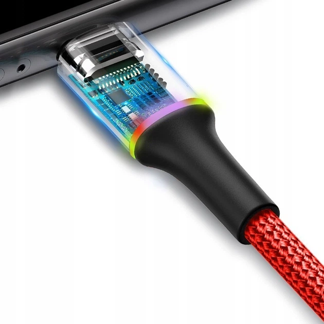 Кабель Baseus Yiven USB – Lightning 1.2 м Red (CALYW-09) - зображення 4