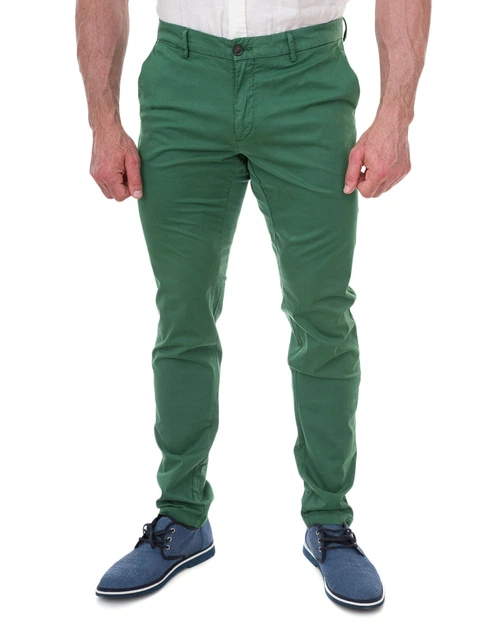 Брюки чоловічі TRUSSARDI JEANS (52P00000-1T002361-H001-G290/92) Зелений 48 - Фото 1 Брюки чоловічі TRUSSARDI JEANS (52P00000-1T002361-H001-G290/92) Зелений 48 - изображение 1